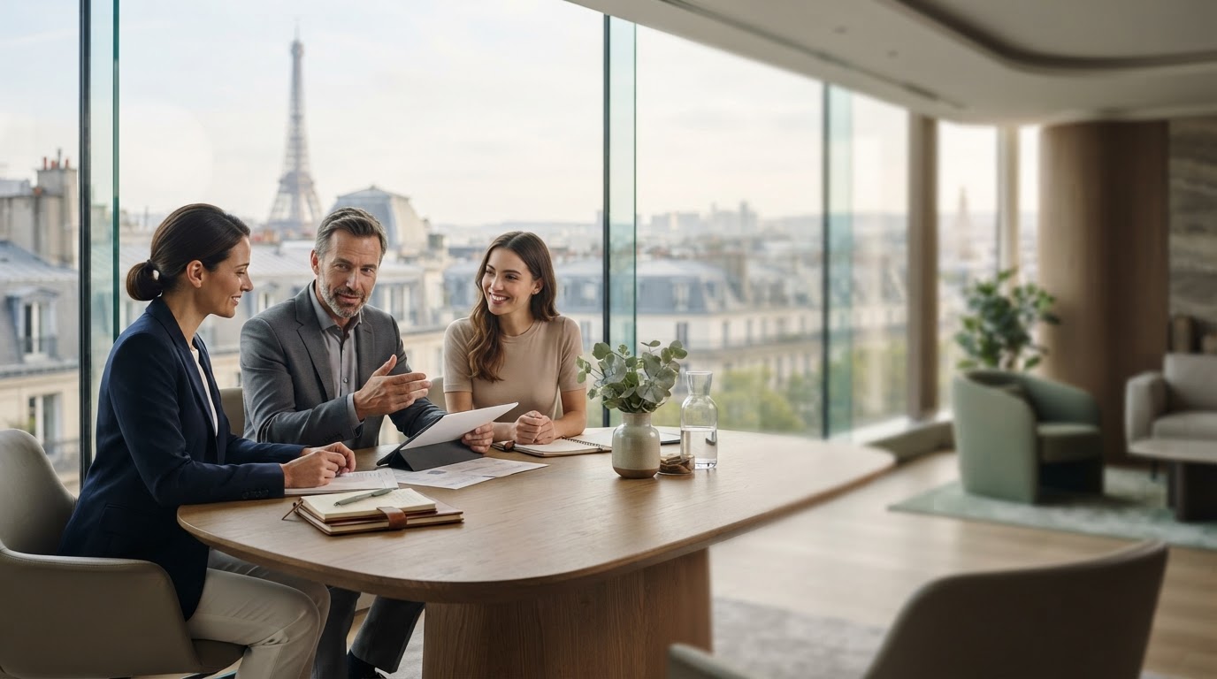 Réseau Luxavor, tableau de bord d'analyse de données consulté par un professionnel indépendant